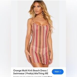 Swim cover up dress